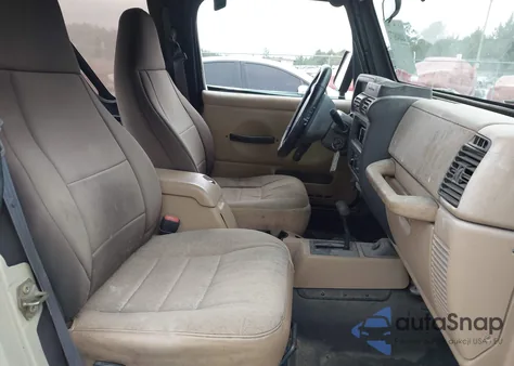 2002 Jeep Wrangler Sport из США, поврежденный, VIN 1J4FA49S62P717235